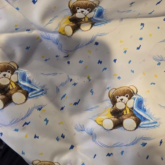 Vintage 1996 Ross Pediatrics Similac Insulated Baby Diaper Bag Teddy Bear Purple - Picture 8 of 10